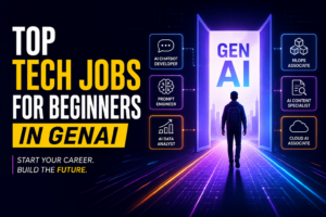 Top Tech Jobs for Beginners in GenAI